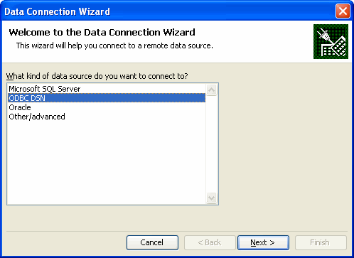 Select Data Source Mail Merge - MS Word 2003 - ODBC in TallyPrime